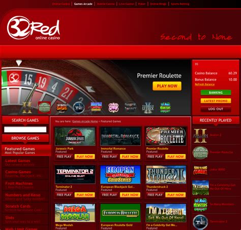 32 Red Casino Slots Livres