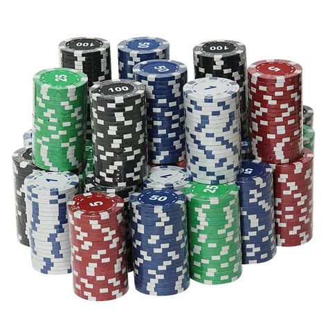 550 Fichas De Poker Caso