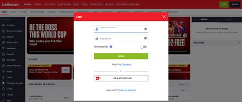 A Ladbrokes Login