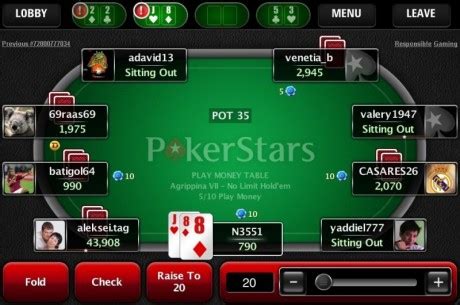 A Pokerstars Reino Unido Vip Alteracoes