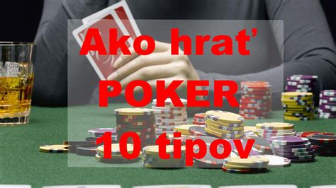Ako Hrat Poker Navod