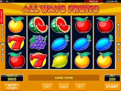 All Ways Fruits Slot Gratis