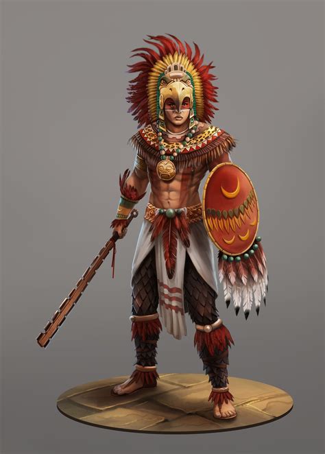 Aztec Warrior Blaze