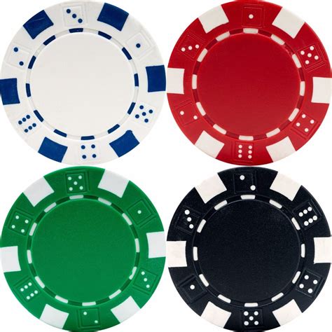 Azul E Branco Fichas De Poker