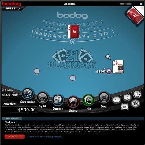 Blackjack 21 3d Dealer Bodog