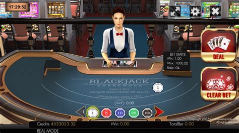 Blackjack 21 Surrender 3d Dealer Bwin