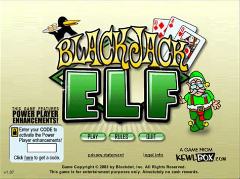 Blackjack Elf Poder De Codigo