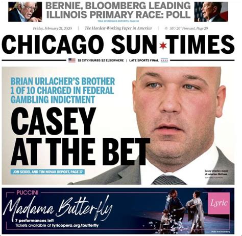 Blackjack Marrom Chicago Sun Times