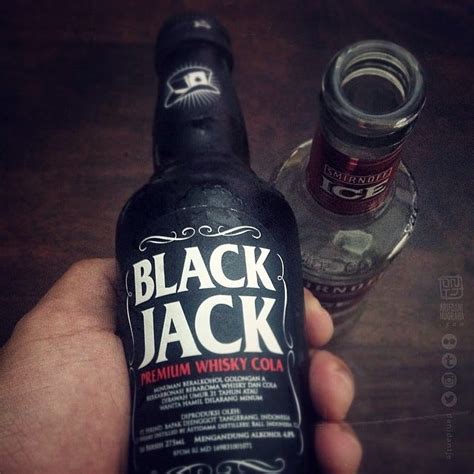 Blackjack Minuman