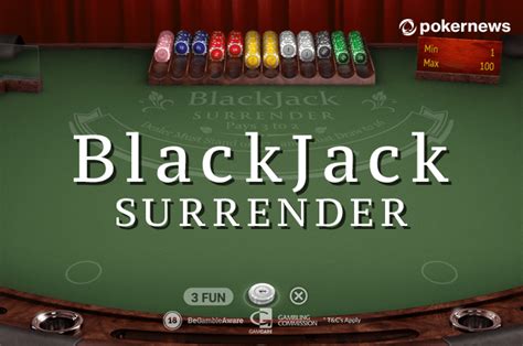 Blackjack Surrender Origins Pokerstars