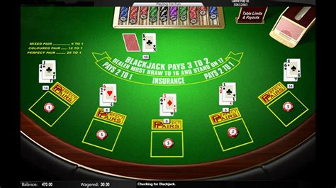 Blackjack With Perfect Pairs Slot Gratis