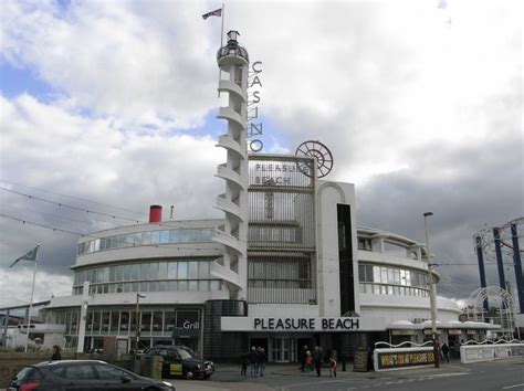 Blackpool Pleasure Beach Edificio Do Casino