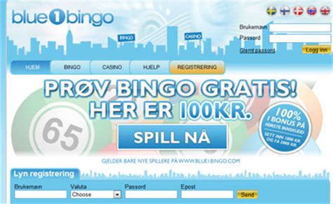 Blue1 Bingo Casino Mobile