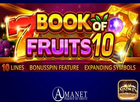 Book Of Fruits 10 Leovegas