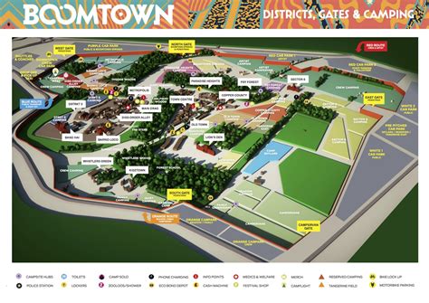 Boomtown Casino Mapa