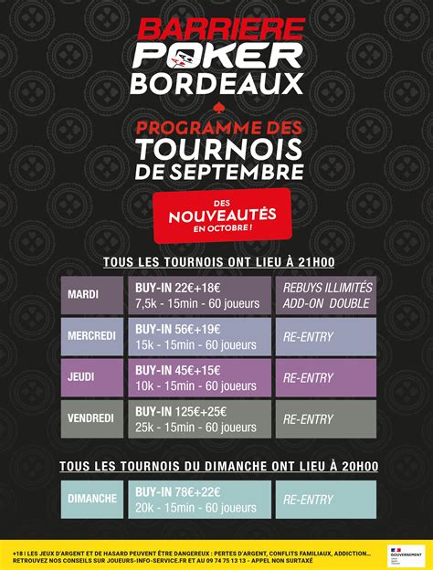 Bordeaux Poker De Casino