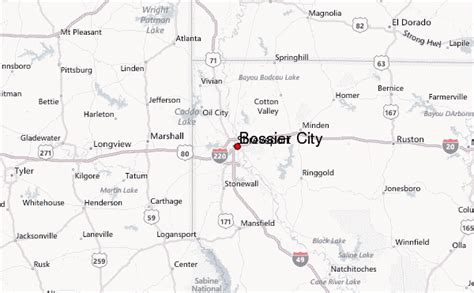 Bossier City La Casino Mapa