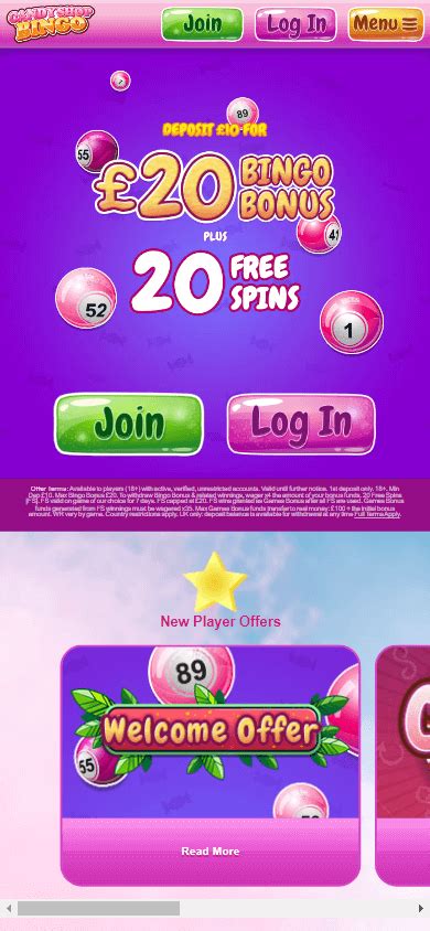 Candy Shop Bingo Casino Mobile