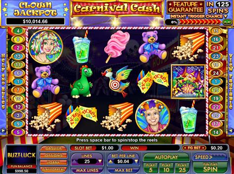Carnival Cash Slot Gratis