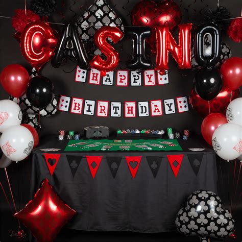 Casino Feest Versiering