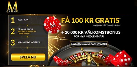 Casino Online 100 Kr Gratis
