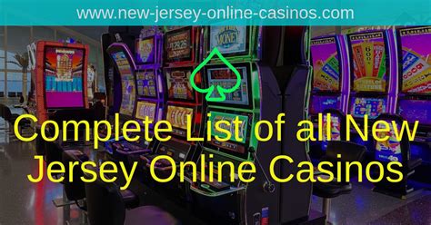 Casino Online Nj Sites