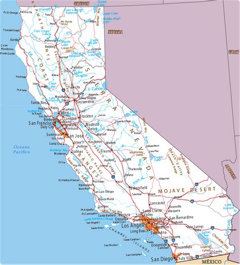 Cassinos No Sul Da California Mapa