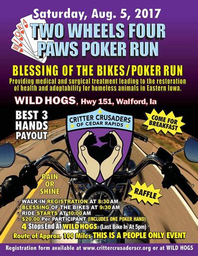 Cedar Rapids Poker Run