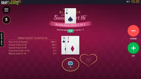 Classic Blackjack With Sweetheart 16 Bet365