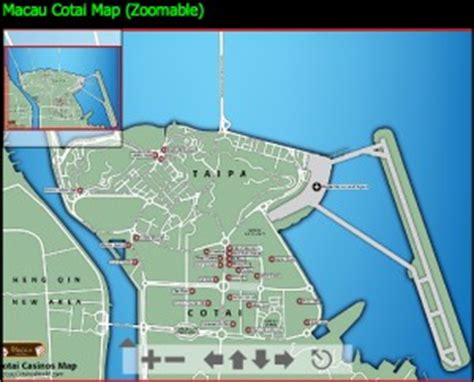 Cotai Casino Mapa