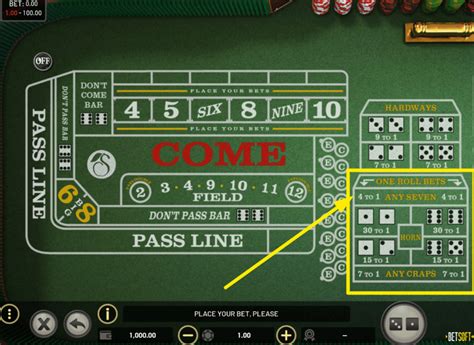 Craps Prop Apostas