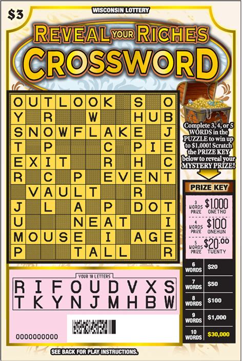 Crossword Riches Brabet