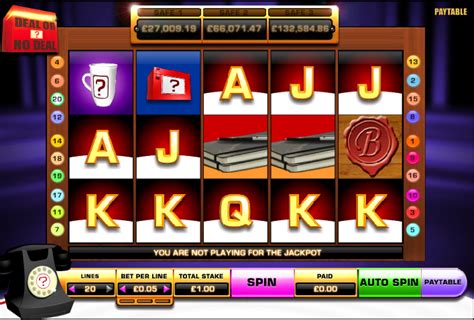Deal Or No Deal Slot Machine Online Gratis