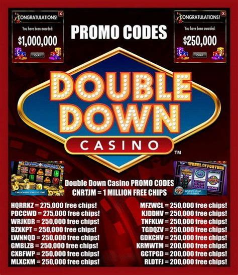 Double Down Casino Codigos Promocionais Para Iphone