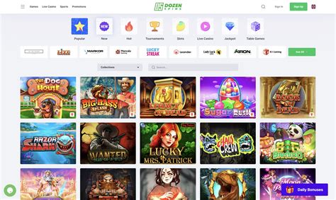 Dozenspins Casino Login