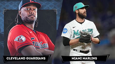 Estadisticas de jugadores de partidos de Cleveland Guardians vs Miami Marlins