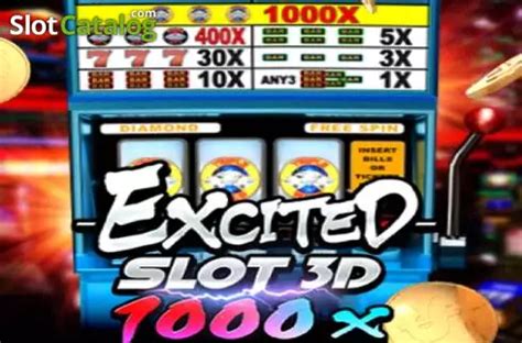 Excited Slot 3d 1000x Brabet