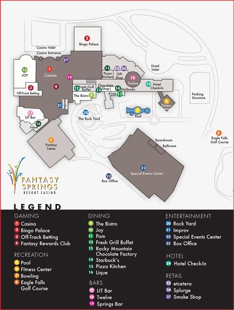 Fantasy Springs Casino Mapa