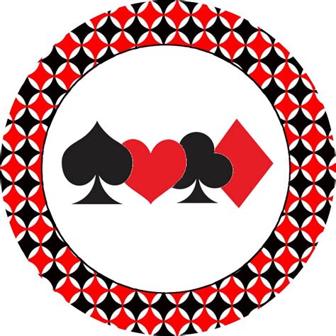 Ficha De Poker Convites De Aniversario