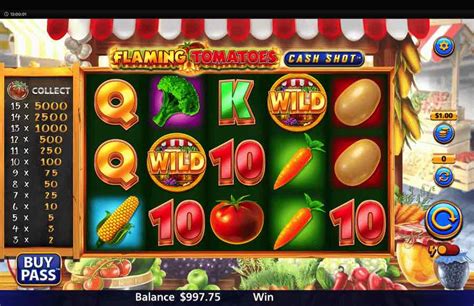 Flaming Tomatoes Cash Shot Slot Gratis