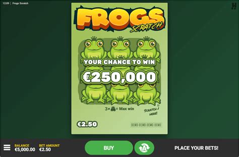 Frogs Scratchcards Review 2024