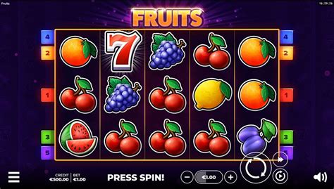 Fruits Holle Games Betfair