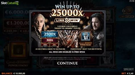 Game Of Thrones Power Stacks Slot Gratis