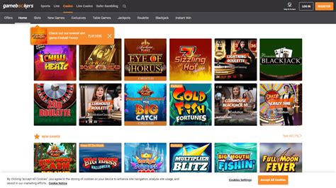 Gamebookers Casino Review