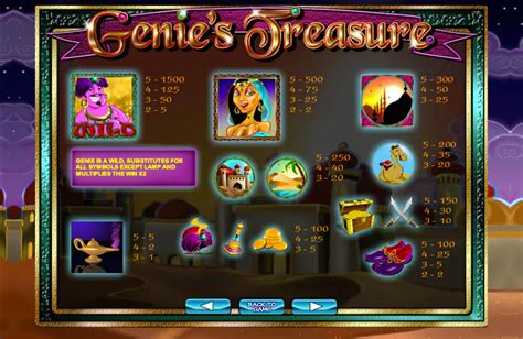 Genie S Treasure Slot - Play Online