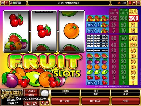 Glass Fruits Slot Gratis