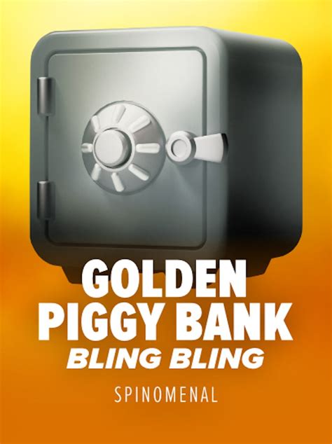 Golden Piggy Bank Bling Bling Betsson