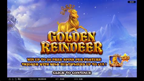 Golden Reindeer Slot Gratis