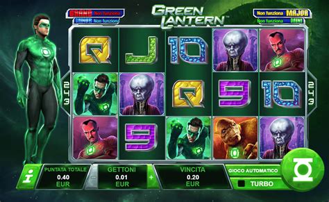 Green Lantern Slot Gratis