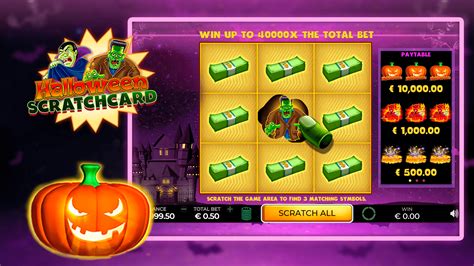 Halloween Scratchcard 1xbet